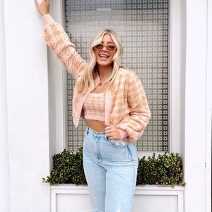 For Love and Lemons sweater set ( cardigan & crop)